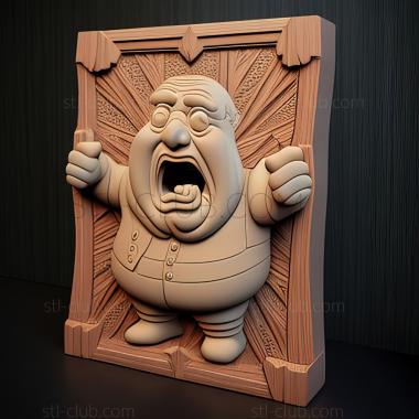 3D модель St Гриффины Назад в мультивселенную игра (STL)